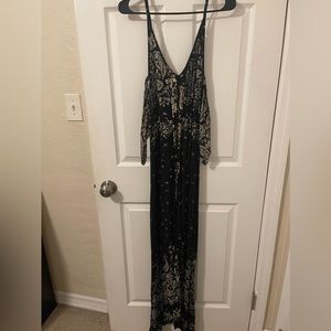 Floor length boho dress, size medium from Sophie & Trey